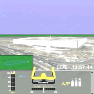 screen capture from ntsb animation